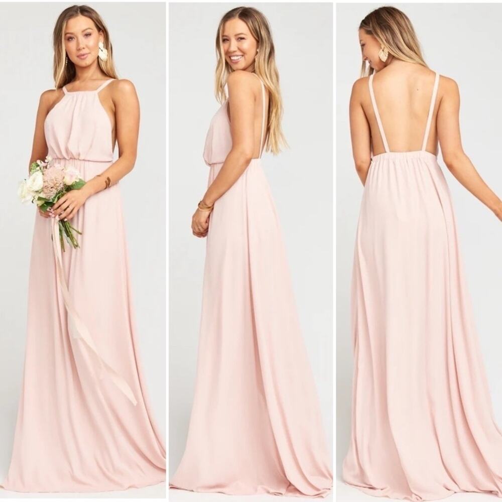 Show Me Your MuMu Pink Maxi Dress